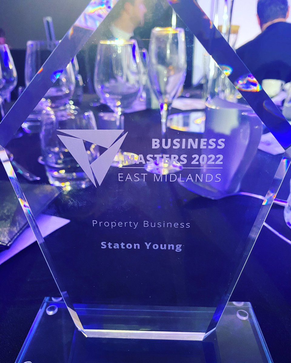 Staton_Young's tweet photo. WINNERS! Property Business 
For the second year in a row!
#EMBM22 https://t.co/wusiUHQRgI