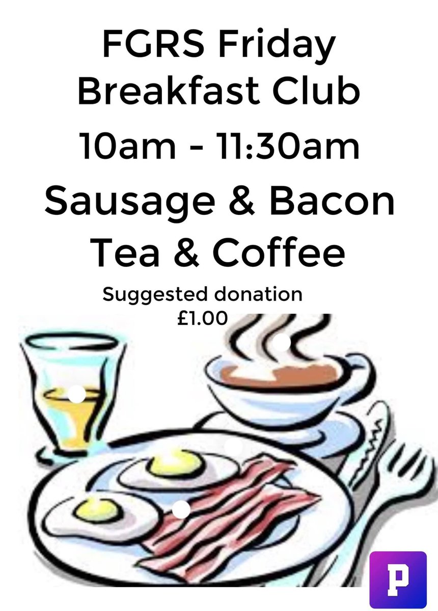 EventsAtGigg's tweet photo. 🔵⚪️ FRIDAY FEELING!

Get down to the @fgrscomhub at #GiggLane this morning for some #community time and some jolly good grub…

#Bury #Friday #ExtraBacon https://t.co/Uym6VRuvXB