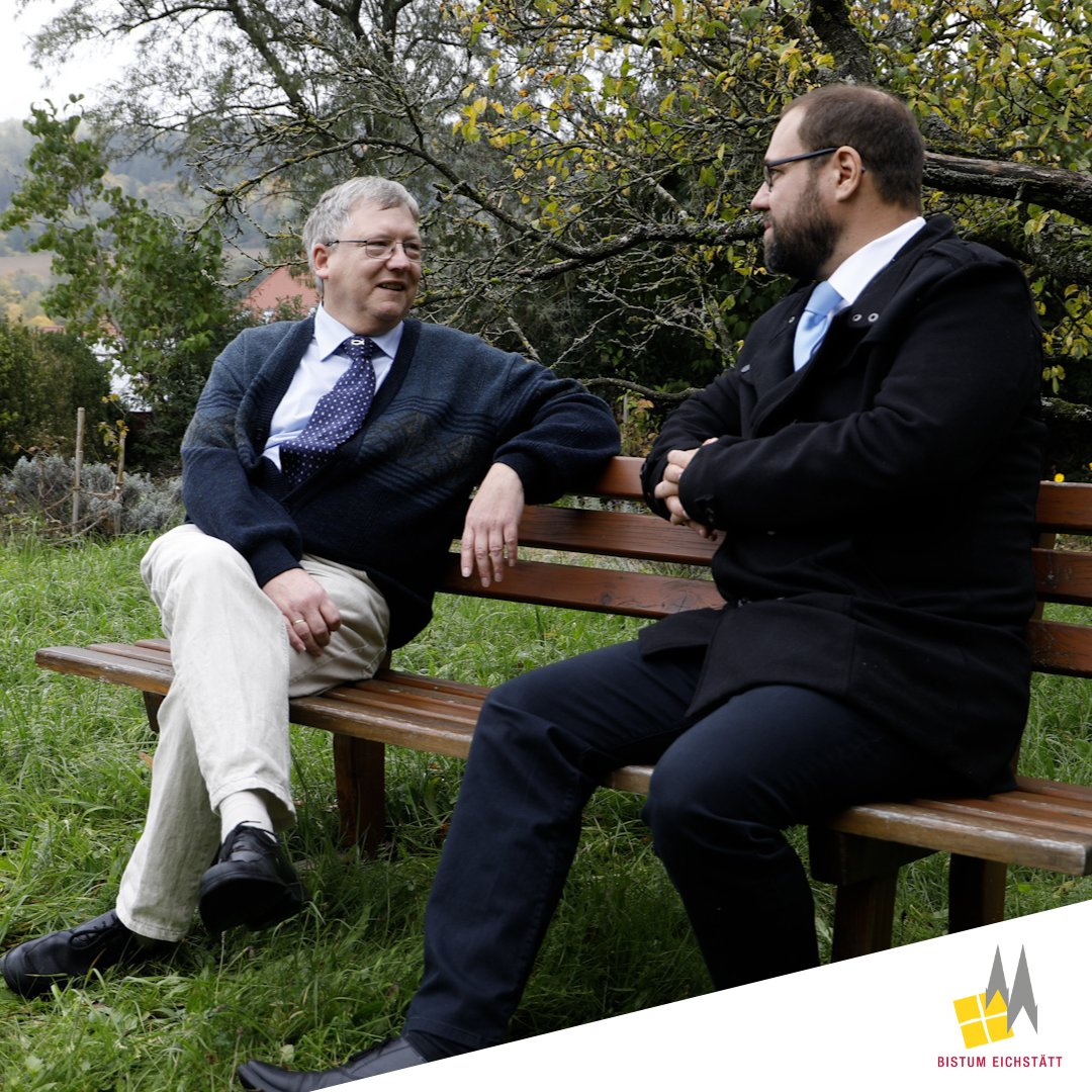 BistumEichst's tweet photo. Am Samstag, 15. Oktober, werden sie von #Bischof Gregor Maria #Hanke zu ständigen #Diakonen mit Zivilberuf #geweiht: Ralf Kerber und Alexander Lutz. Die beiden haben sich vorab über einige Themen des Diakonats unterhalten. Hier gehts zum Video: https://t.co/UXseVzqc7s https://t.co/PVco4oC45O