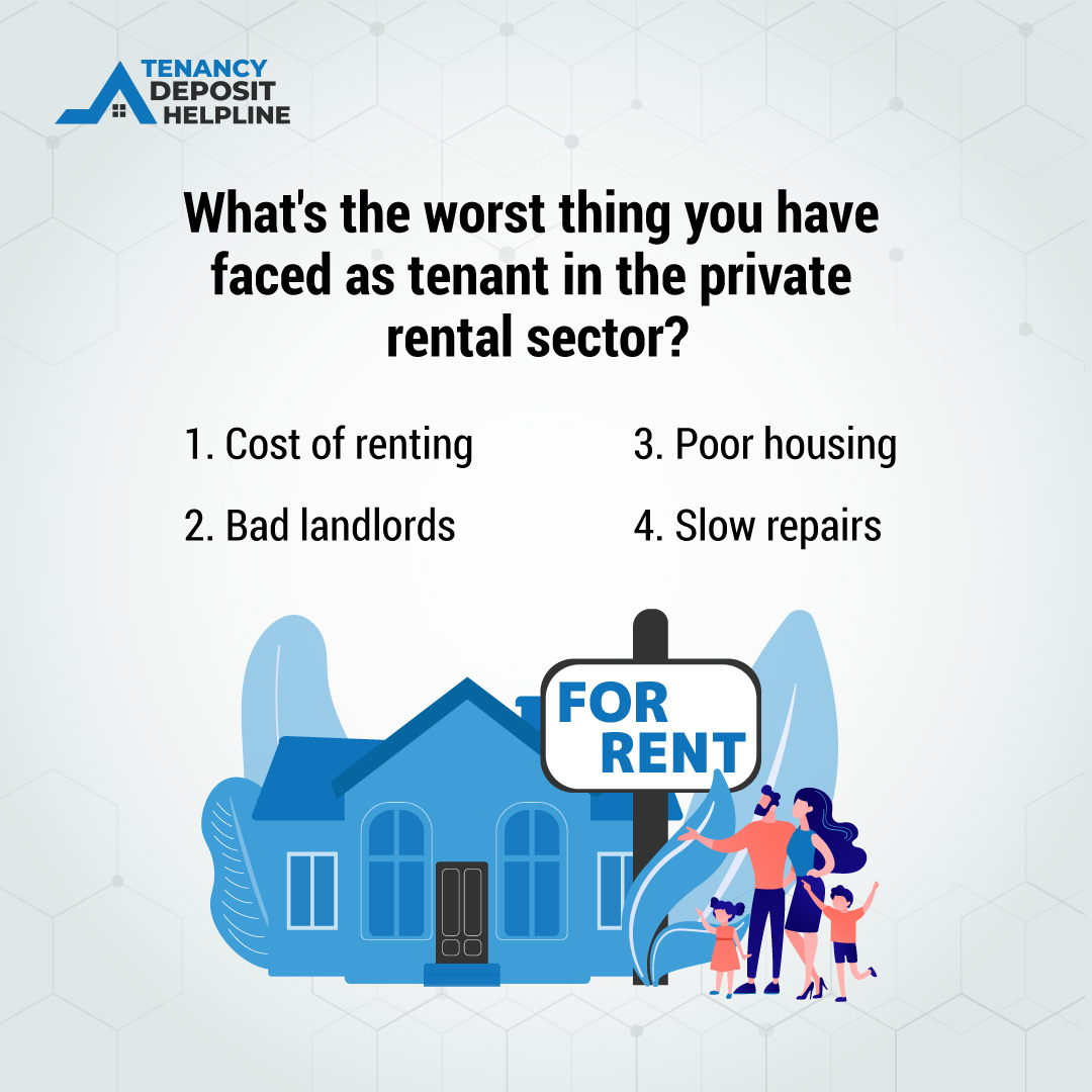 tenancyhelpline's tweet photo. "What's the worst thing you have faced as tenant in the private rental sector?
Share your choice below --> 1 / 2 / 3/ 4
#tenancyhelpline #ukproperty #tenancymanagement #tenants #housing #house #unitedkingdom #landlord https://t.co/Upi9QYPXtm