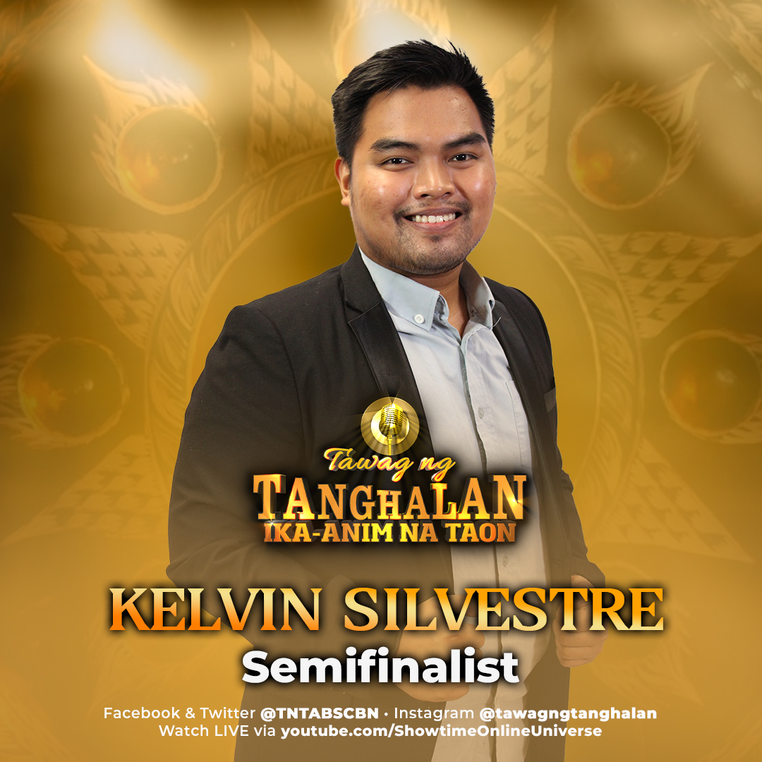 TNTABSCBN's tweet photo. 🎙️ CONGRATULATIONS, KELVIN SILVESTRE!
Pasok ka na sa Tawag ng Tanghalan Semifinals! #ShowtimeBeksfriend 💙💛
WATCH & SUBSCRIBE NA DITO:
https://t.co/BnUGgLfXd0 https://t.co/QT1aST0Wj3