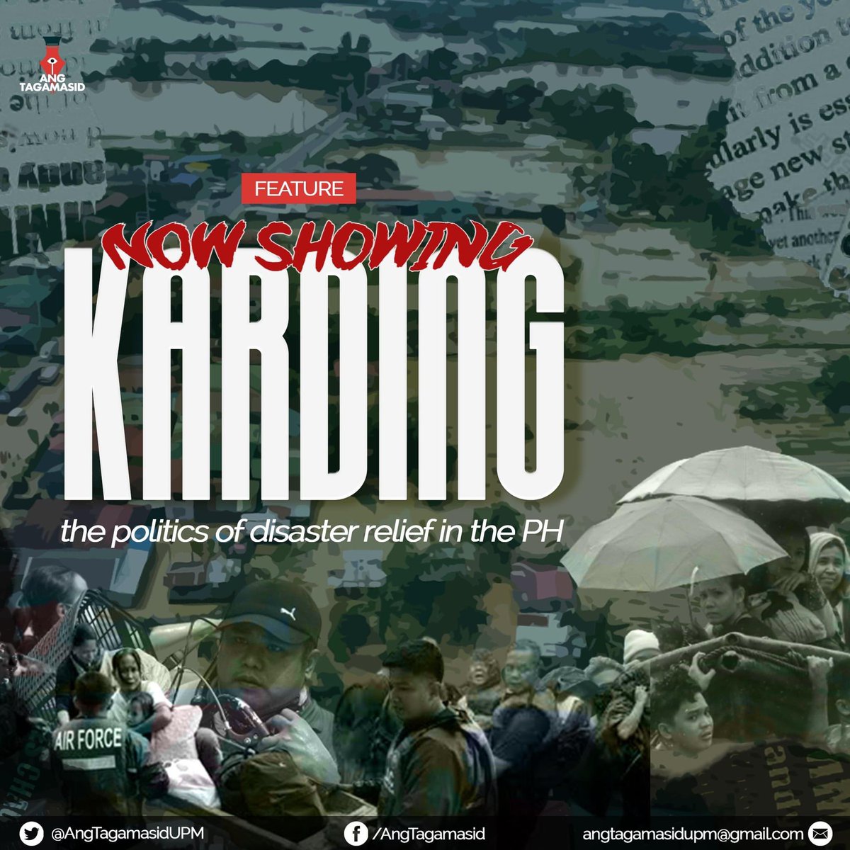 FEATURES | Now Showing, Karding: The Politics of Disaster Relief

“Yet in reality—the best way to describe the arrival of a calamity in the Philippines is to compare it to a superfluous theater of inaction, romanticization, and empty promises.”

READ: bit.ly/3CXUUhs