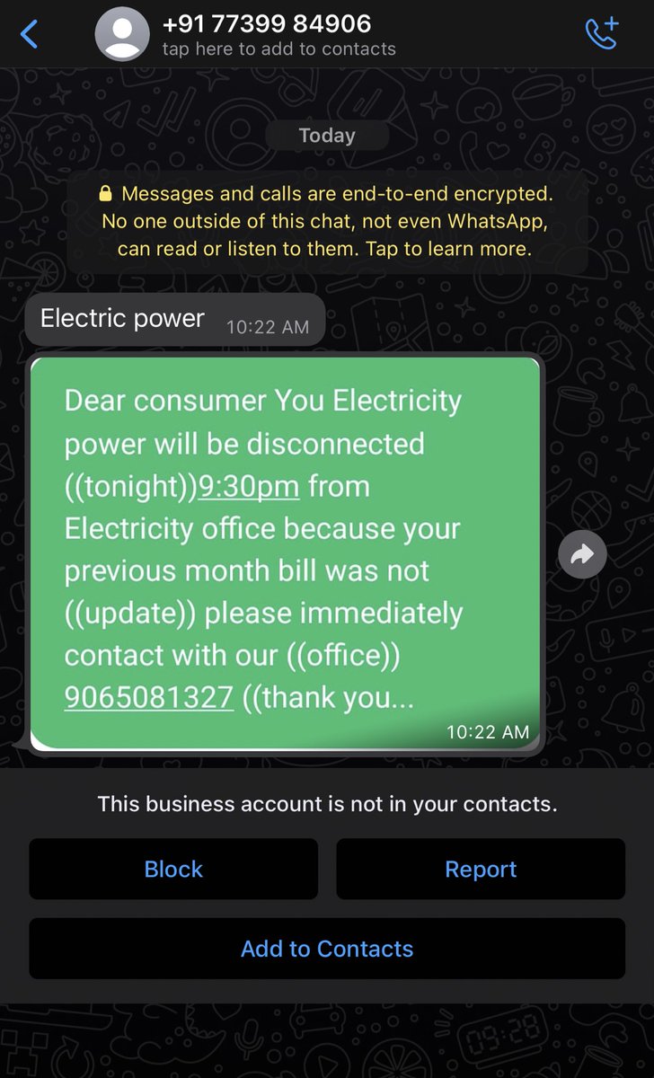 Gaurav1217's tweet photo. @Cybercellindia WA fraud has started now and I got a fraud message from number below cc: @DoT_India : Great step to introduce DLT on SMS. Maybe we now need DLT on WA as well for their business API https://t.co/UwRveHknwd