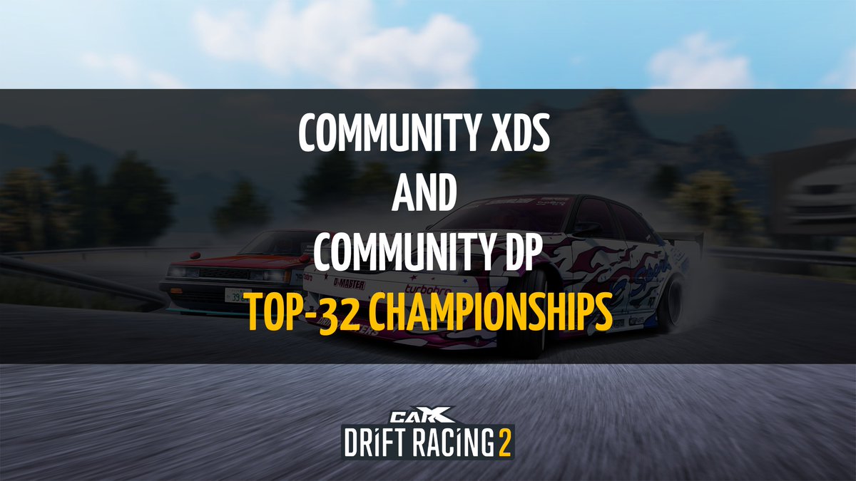 carx_technology's tweet photo. What's up drivers!💥 Weekend is almost here, and so are new Community XDS and DP Top-32 championships.😎 
🏆 What locations and cars would you like to compete on this time? Share your thoughts with us! https://t.co/54AsGb0mg4
