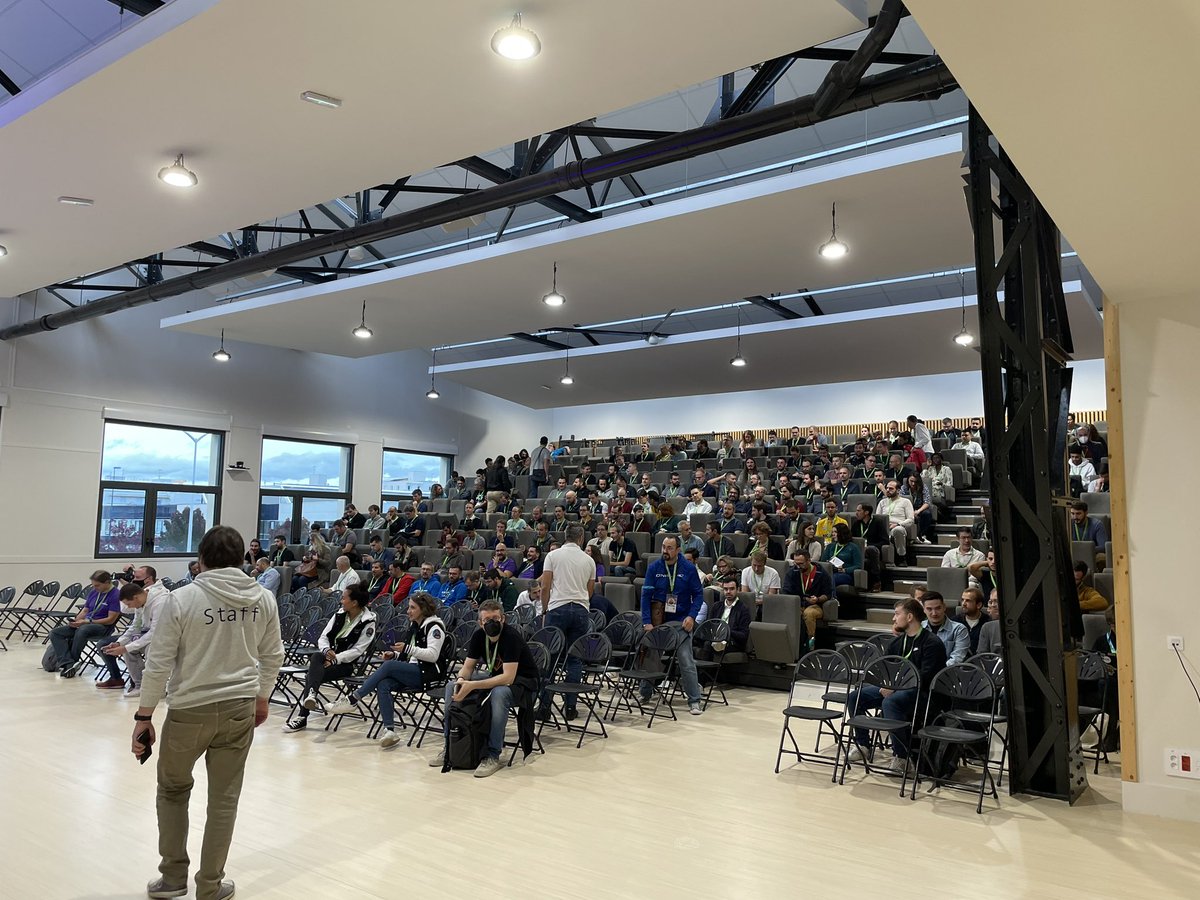 VolcampIO's tweet photo. Ça sent le début d’une bonne journée à #Volcamp2022 🤩
On a hâte ! Et vous ? 😜 https://t.co/VVzYPCVNTL