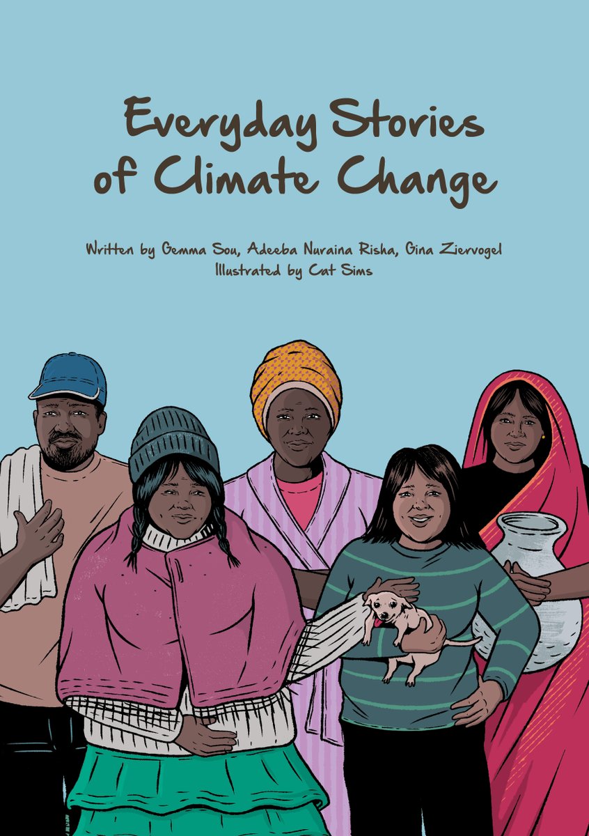 Teaching on Climate Change? Our graphic novella based on social science research across 3 continents and 5 countries is designed to help! It reveals the hidden ways low-income people live with and adapt to Climate Change issuu.com/gemmasou/docs/…
