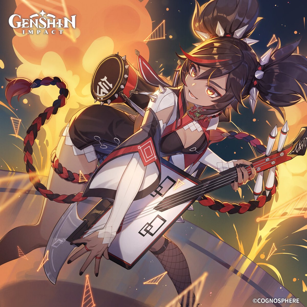 Genshin Impact BR on Twitter "Feliz aniversário, Xinyan! Esta