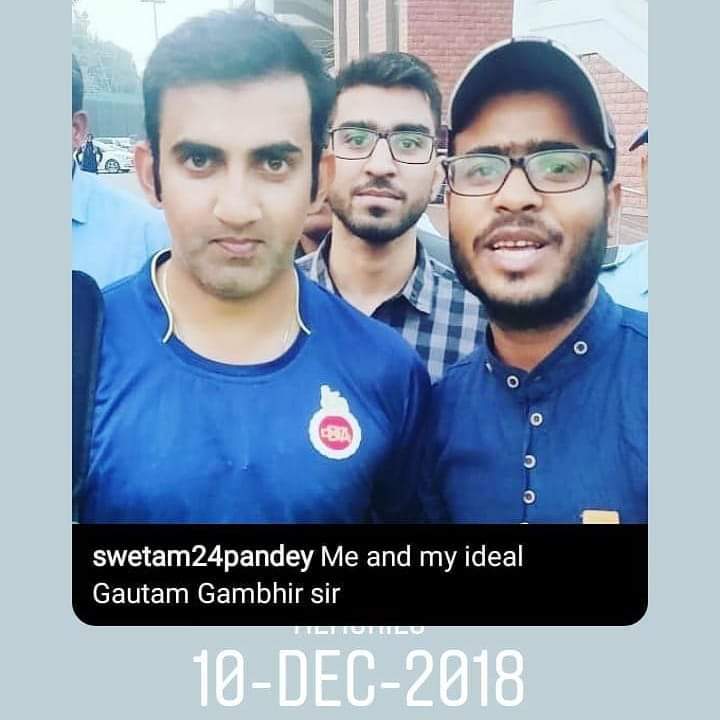 Happy Birthday my inspiration Gautam Gambhir sir    