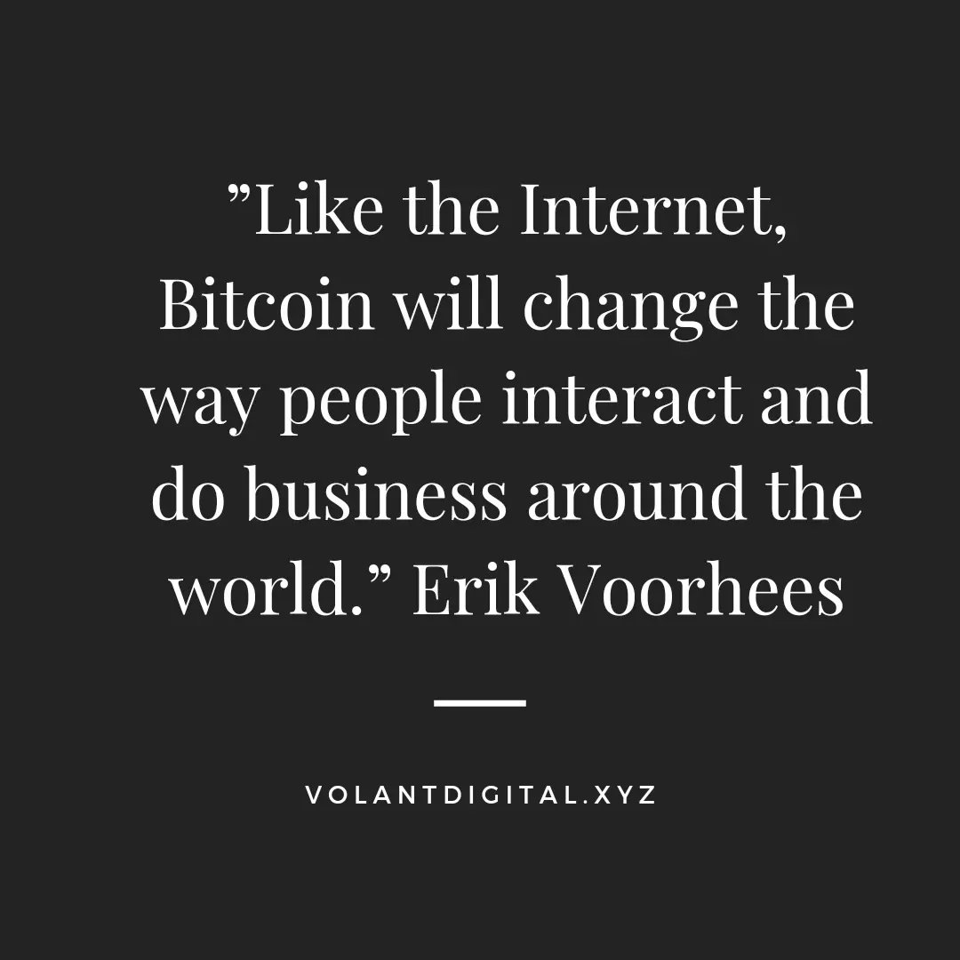 Volantdigital's tweet photo. #bitcoin quote https://t.co/QaAMKeTbJL