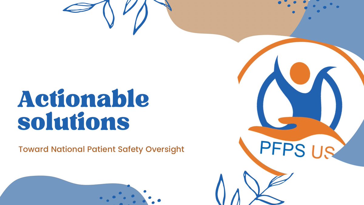 pfps_us's tweet photo. PFPS US webinar on October 27, 2022 12-1 pm ET.
Please join us for: “Actionable Solutions Toward National Patient Safety Oversight"
Speakers from: @hsib_org @OTKES_SIAF &amp; Norwegian Healthcare Investigation Board (UKOM)  #Register: https://t.co/QYfXI0NRAJ https://t.co/E6u9122poP