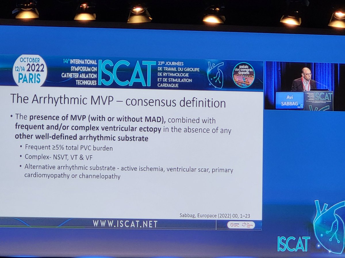 rythmo_sfc's tweet photo. Mechanisms and management of Arrhythmic Mitral Valve Prolapse
By @AviSabbag
#ISCAT2022 https://t.co/Usok5D8EXh