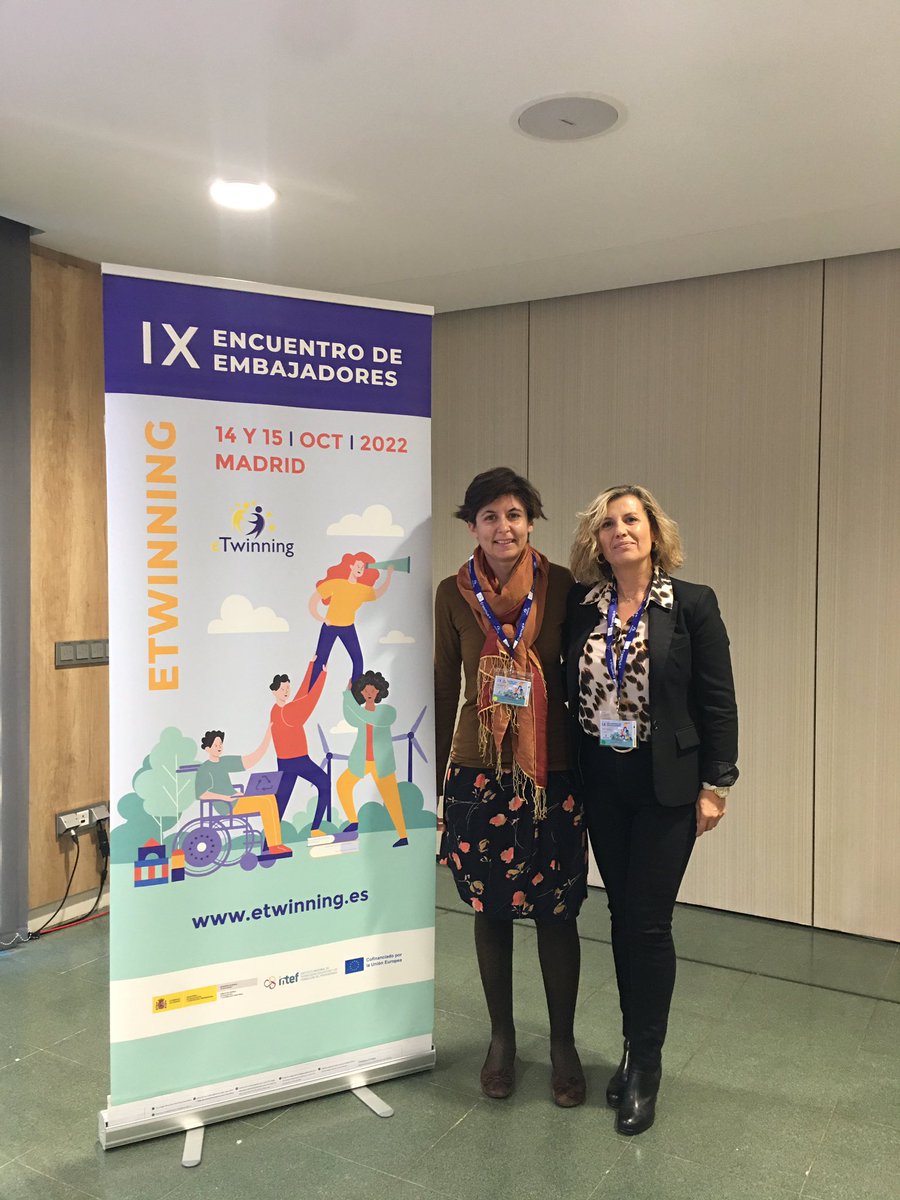 IX Encuentro de Embajadores eTwinning.
¡Comienza en Madrid ! Allí está la embajada de Aragón.