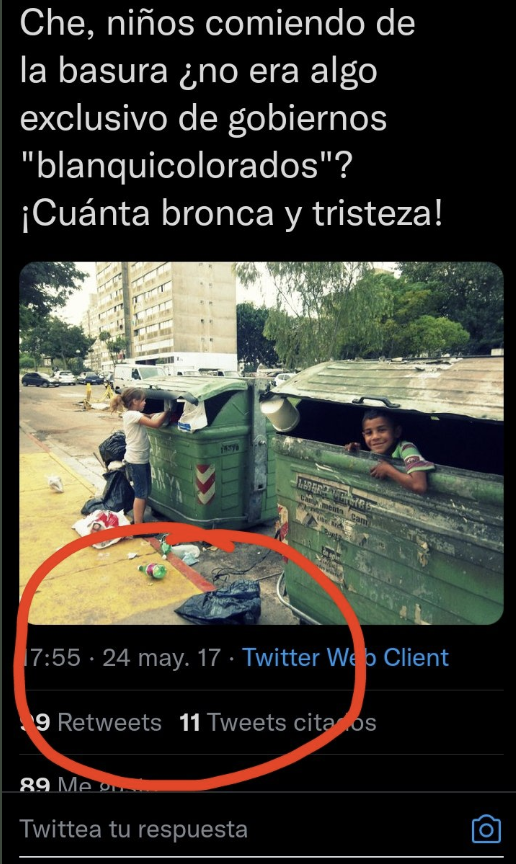 cesarsposito's tweet photo. @JorgeGestoso Jorgito... 
Sabes porque usan fotos viejas? porque eso pasaba en los gobiernos del Frente Amplio en Uruguay...  ahora no pasa.
Si la mezquindad fueran personas, serían los periodistas de izquierda... https://t.co/c4UqRqM2XD