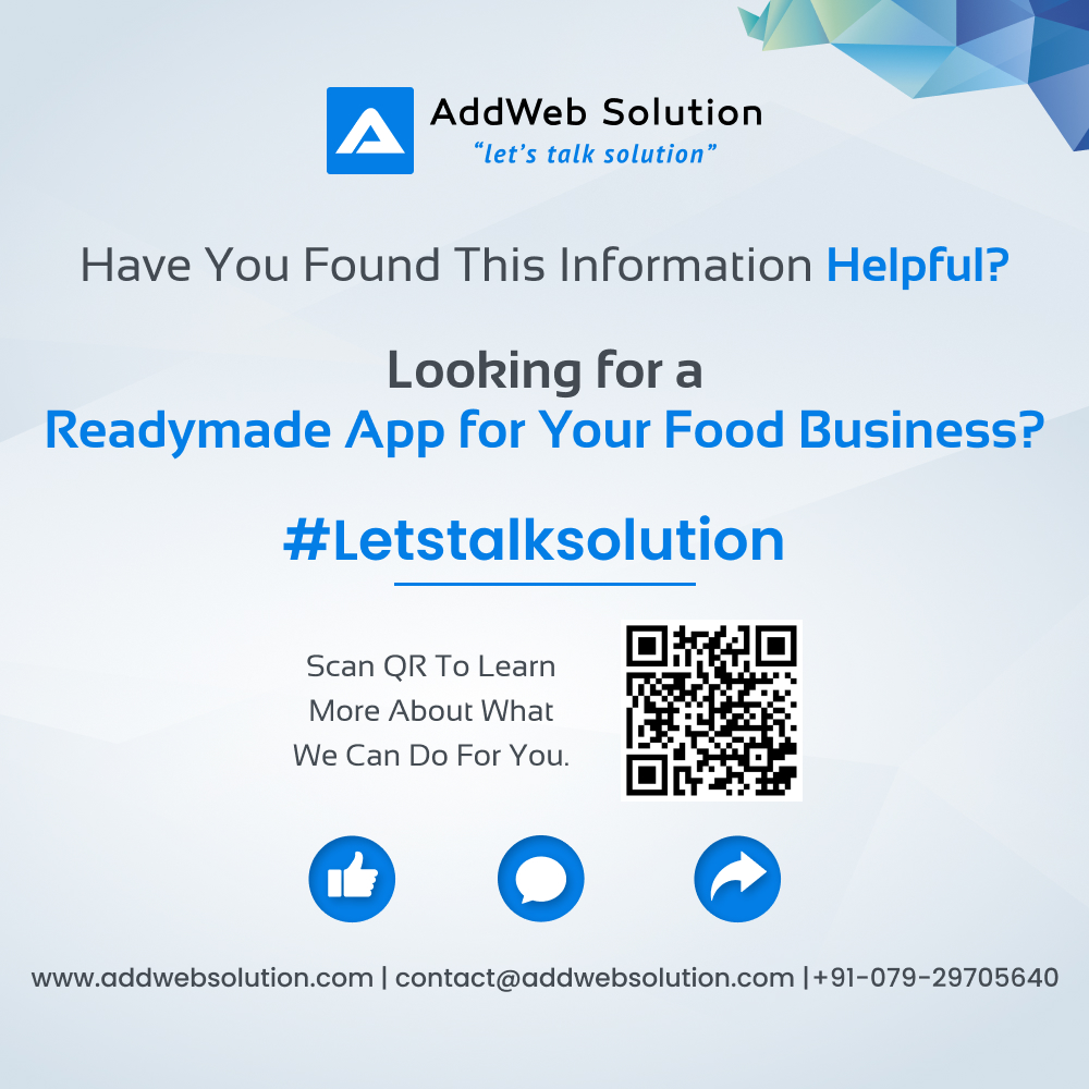 AddWebSolution's tweet image. Here we shared some essential features that your on-demand food app should have.
Hope you like the information.
Are you looking for an on-demand app for your food business? #letstalksolution addwebsolution.com/food-portal-so…
#fooddelivery #ondemand #foodapp #foodordering #foodbusiness