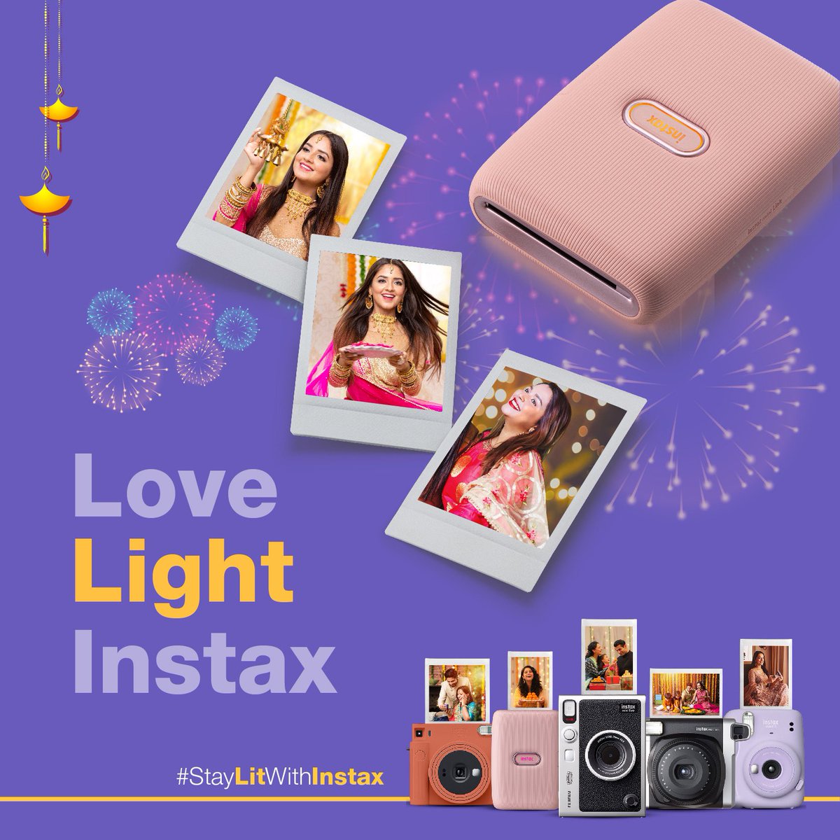 IndiaInstax's tweet photo. With the instax Mini Link Printer, get all playful and print the moments of your festivities with just a click! π₯³
#StayLitWithInstax #instantprinter #instantfilms #memories #moments #instaxindia #instantcamera #instantphoto #printer #diwali #happydiwali #diwalivibes https://t.co/ZuMPyLJwdd