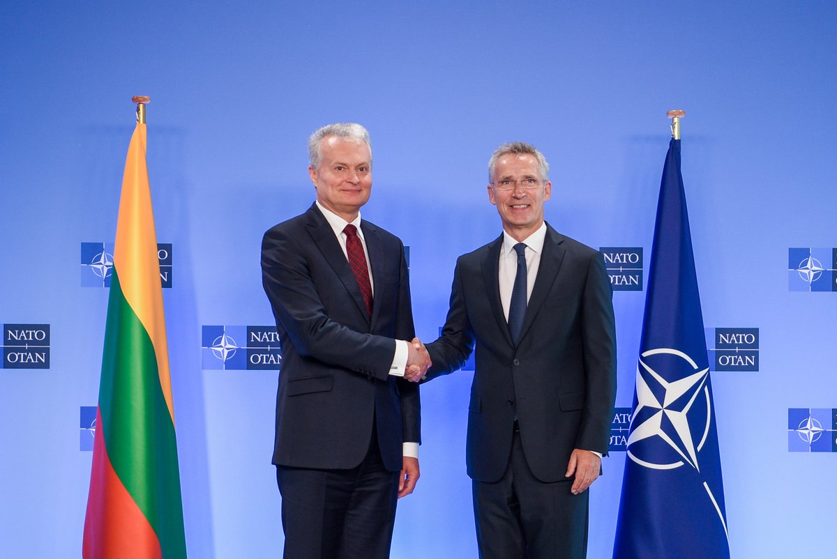 Constructive call w/@jensstoltenberg today. Emphasized that in light of recent Russian attacks on civilian infrastructure in Ukraine, our military support must be scaled up. Air defense systems to 🇺🇦 are crucial. Important to efficiently implement decisions taken in Madrid.