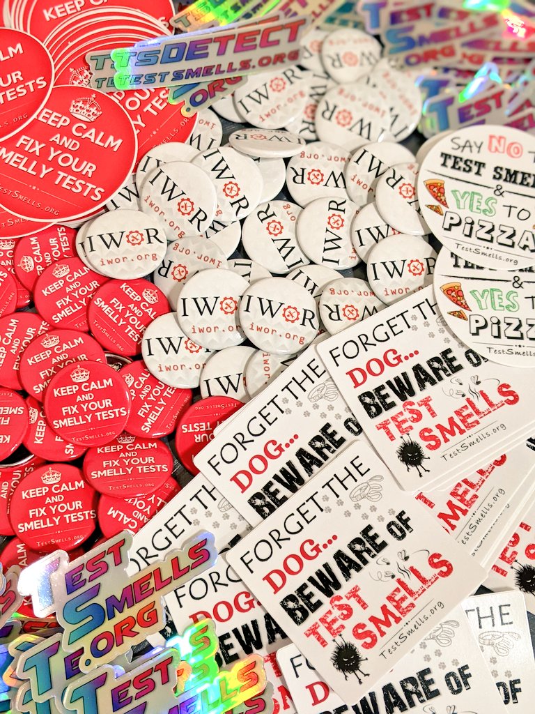 Hey <a href="/ASE_conf/">ASE 2024</a> attendees-- drop by the refactoring workshop (#IWoR) room today for some sweet sweet #swag! 😁 Limited supply, so hurry! #ASE2022