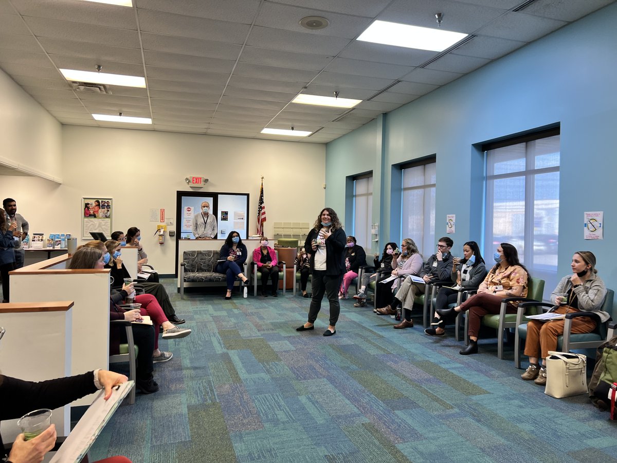NFPMedCenter's tweet photo. Welcome to Cleveland! We celebrated a record number of 1,100 refugee/newcomer health screenings in one year. Every day, the NFP team welcomes our new neighbors with humility and respect, understanding their journey to get here.  #refugee #newcomer #welcometocleveland https://t.co/C2LsaYTNSj