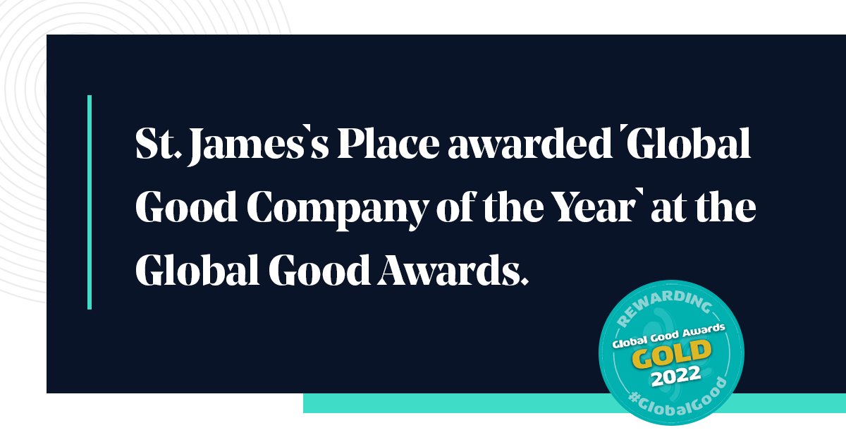 sjpwealth's tweet image. We're absolutely delighted to have won gold for ‘Global Good Company of the Year’ at the Global Good Awards. 

Recognising those driving social &amp;amp; environmental change, we are really proud to be award for our 'Leading Responsible Business Strategy.

#GlobalGood