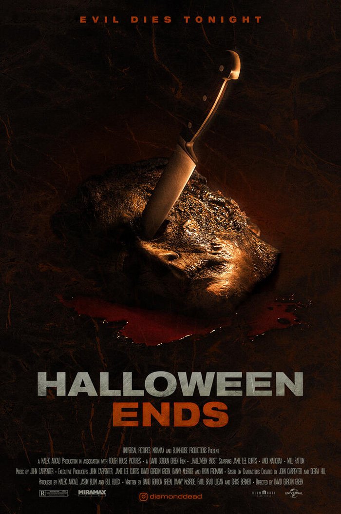 I'm so excited because tonight is the night and do you think that evil is really gonna die tonight? #HalloweenEnds #MichaelMyers #LaurieStrode #Horror #HorrorFamily #HorrorMovies