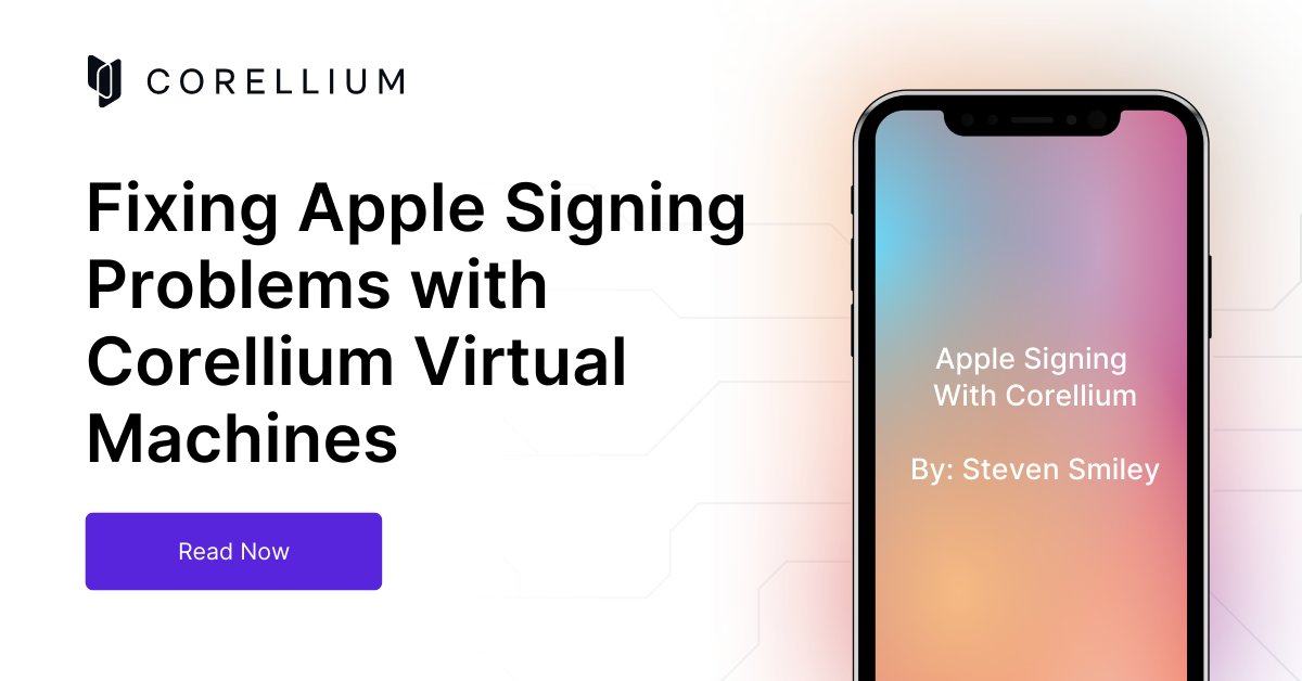 Learn how to enable iOS mobile security testing on Corellium so you can: ➡️ Sideload your iOS application for mobile security testing ➡️ Pass your application to QA, dev or third-party teams ➡️ Avoid consistent errors with binary signing Read more: corellium.com/blog/side-load…
