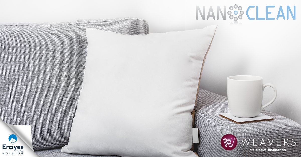 Weavers_Fabrics's tweet photo. So that you can freely enjoy a cup of tea on your couch, without worrying about spills and drops, Weavers introduces the innovative Nano Clean!
#weavers #weaversfabrics #technology #fabrics #trend #mode #colorsofweavers #upholsteryfabrics #NanoClean #innovation https://t.co/4w4mFZP8TH
