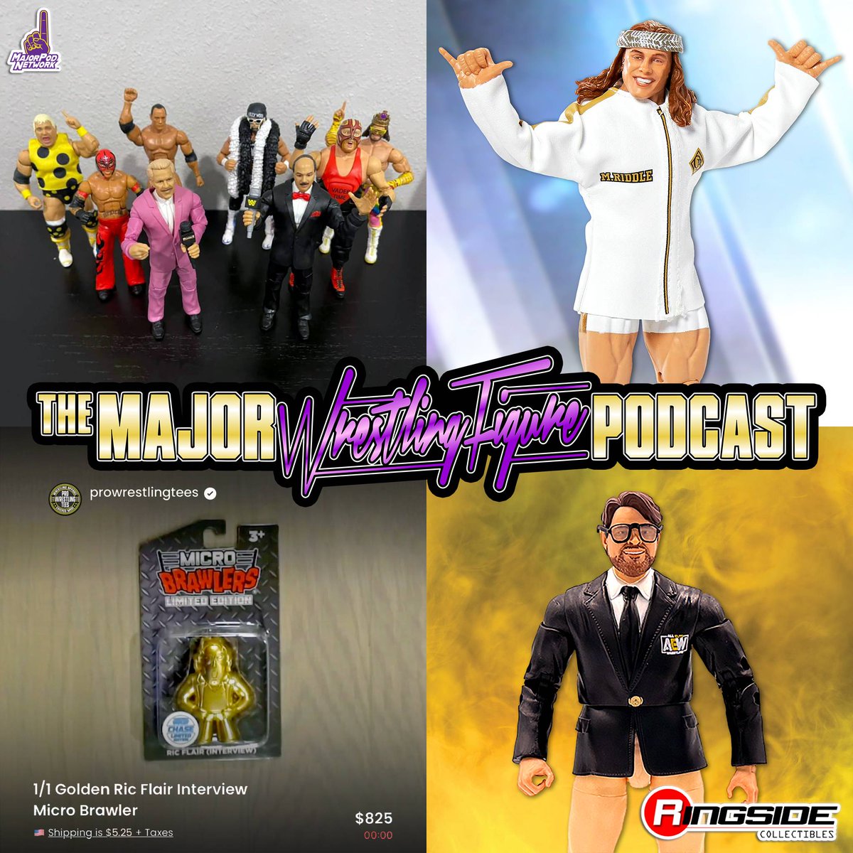MajorWFPod's tweet photo. DOWNLOAD THE LATEST EPISODE OF @MajorWFPod! @MajorPodNetwork

@Myers_Wrestling, @MarkSterlingEsq, &amp; @TheMattCardona talk @Mattel Rumble &amp; Mania Elites, fav @SuperKingofBros, @PWTees 1 of 1 @RicFlairNatrBoy, @Jazwares @tonyschiavone24, &amp; more!

RT TO ENTER TO WIN @RingsideC PRIZE! https://t.co/iNdCXw7Iyg