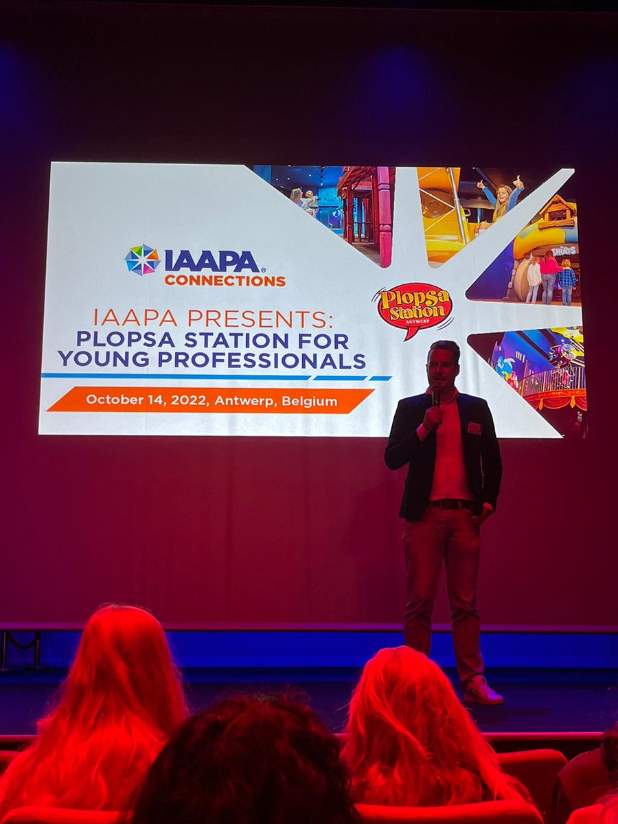 LagoProjects's tweet photo. IAAPA Young Professionals 🤩
Michael Thiesen is attending the IAAPA Plopsa Station for Young Professionals today.
We are excited to meet you at the networking reception! 🤝🏻
#IAAPA #PlopsaStation #Networking #Entertainmentindustry #Lagotronicsprojects https://t.co/CyQqzVALBI