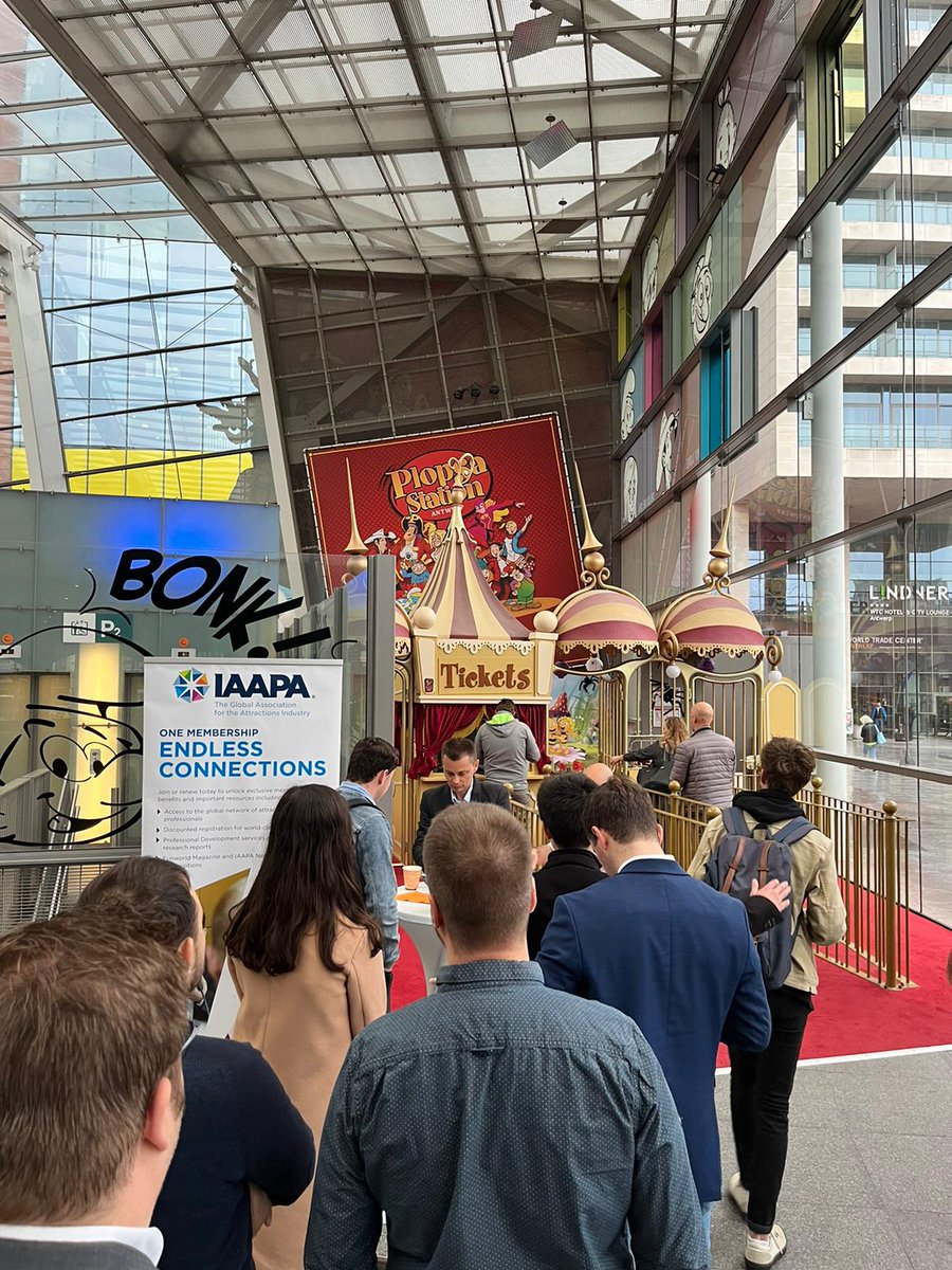 LagoProjects's tweet photo. IAAPA Young Professionals 🤩
Michael Thiesen is attending the IAAPA Plopsa Station for Young Professionals today.
We are excited to meet you at the networking reception! 🤝🏻
#IAAPA #PlopsaStation #Networking #Entertainmentindustry #Lagotronicsprojects https://t.co/CyQqzVALBI