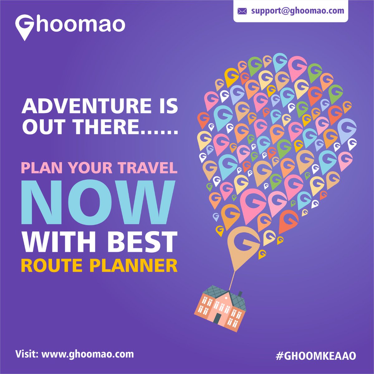 ghoomao's tweet photo. Our multimode search platform, provides you multiple options to fit in your budget. Visit https://t.co/nCQuepwWtn and plan your travel for this holiday season.
.
.
.
#ghoomao #ghoomaoindia #ghoomkeaao #multimode #adventure #explore #upthemovie #adventureisoutthere #brandstrate https://t.co/jgPuBl3zhZ