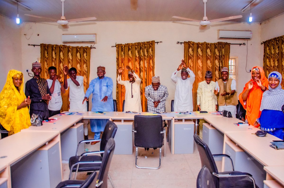 ukashatu_wakili's tweet photo. Alhamdulillah!
We successfully completed 3day workshop on media literacy against Violence Extremism Narratives organized by @neyif2013 Sokoto in collaboration with Al-Yateem Charity Initiative with funding from @theGCERF.
Kudos to Amb. @RealAnasGusau with his team.
#NEYIF
#GCERF https://t.co/ArSZmxrVja