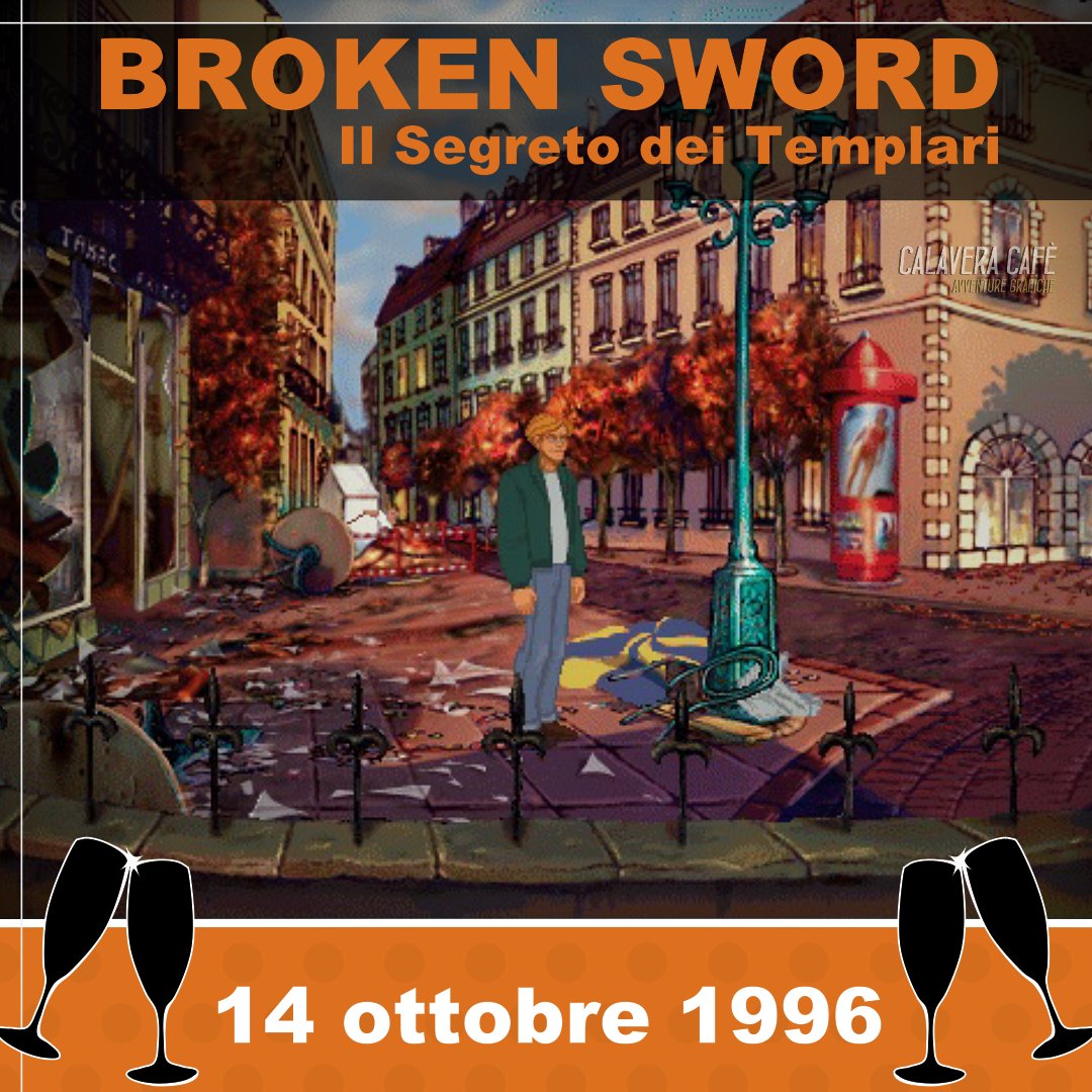 Happy birthday, George &amp; Nicole!

<a href="/CharlesCecil/">Charles Cecil</a> <a href="/tonywarriner/">Tony Warriner</a> @Steve_Ince <a href="/RevSoftGames/">Revolution Software</a> 

#adventuregame #pointandclick #brokensword
