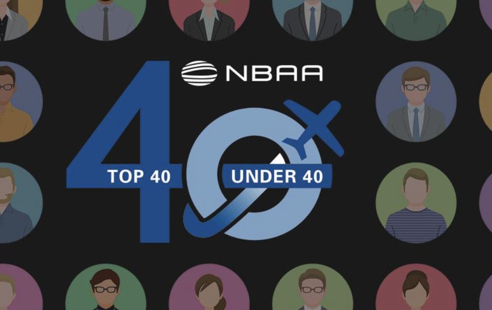 NBAA's tweet photo. NBAA today announced the 2022 Business Aviation Top 40 Under 40, which recognizes rising leaders who are driving innovation within the industry. Congratulations to all of this year's recipients!
https://t.co/FUnZJ2dtuR #BizAvWorks https://t.co/fpPD3jSGOq