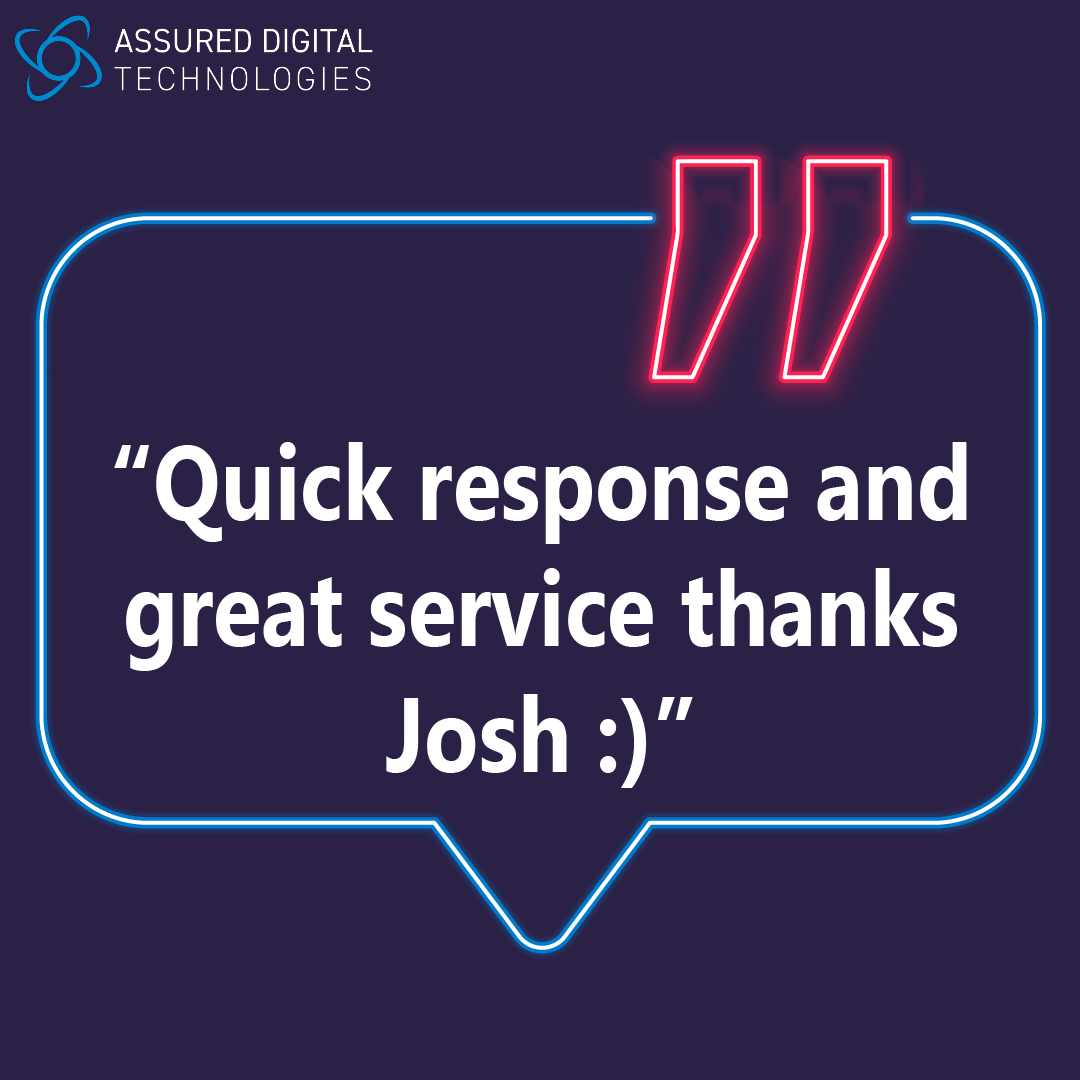 #FridayFeedback to Josh this week!