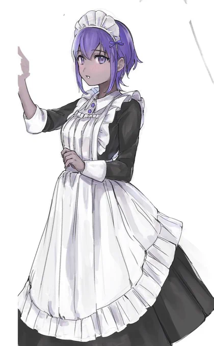 ご主人様と静謐ちゃんに呼ばれる世界線はここですか…!? メイド静謐ちゃんかわ… 