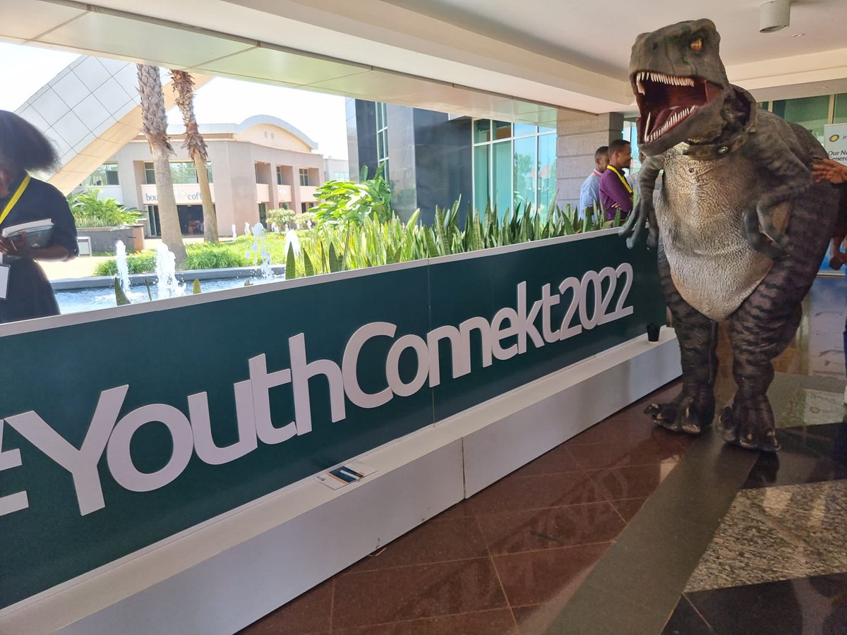 frankiethedino's tweet photo. Inspiring panel discussions and lots of youth connecting at #youthconnekt2022 at the @UNDP booth. #dontchooseextinction https://t.co/eInOGSfPsv