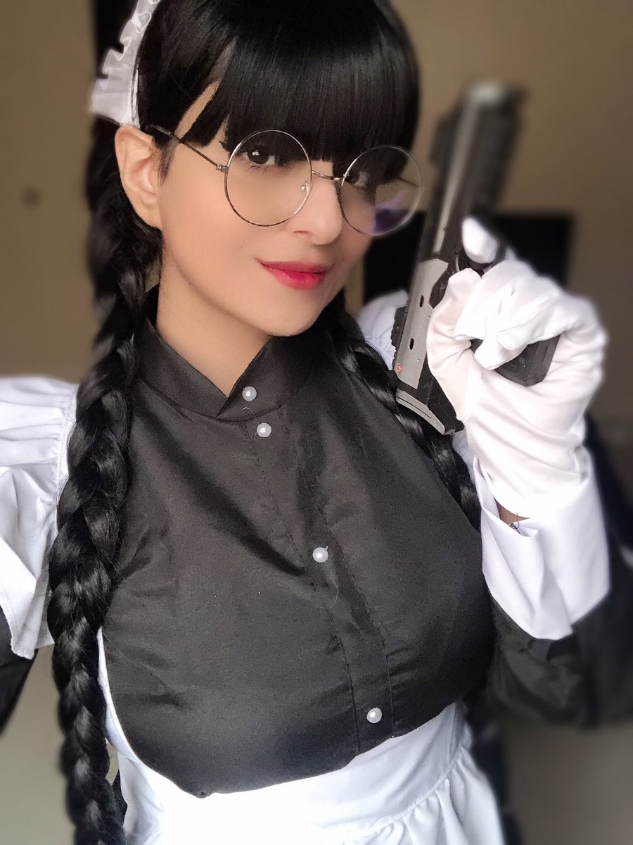 rukacos_'s tweet image. ※BLACK LAGOON anime※ 

&quot;I swear on the name of Santa Maria to smite the unrighteous with my hammer.&quot;

Rosarita Cisneros *Roberta*cosplay
#blacklagoon #cosplay #cosplayer #blacklagooncosplay