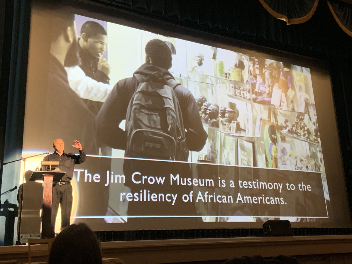 docquinney's tweet photo. Great talk last night with Dr. Pilgrim about racist memorabilia https://t.co/kK6P9NdBKD