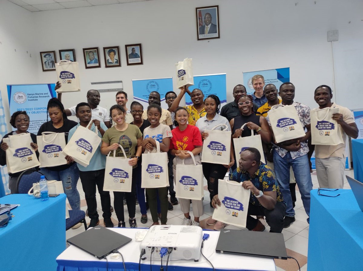 1/3 KMFRI and the <a href="/LeibnizZMT/">Leibniz Centre for Tropical Marine Research (ZMT)</a> are hosting a workshop on “Fish Barcoding and Functional Ecology for monitoring the Status of Marine and Coastal Ecosystems from the 26th of September to the 21st of October 2022.