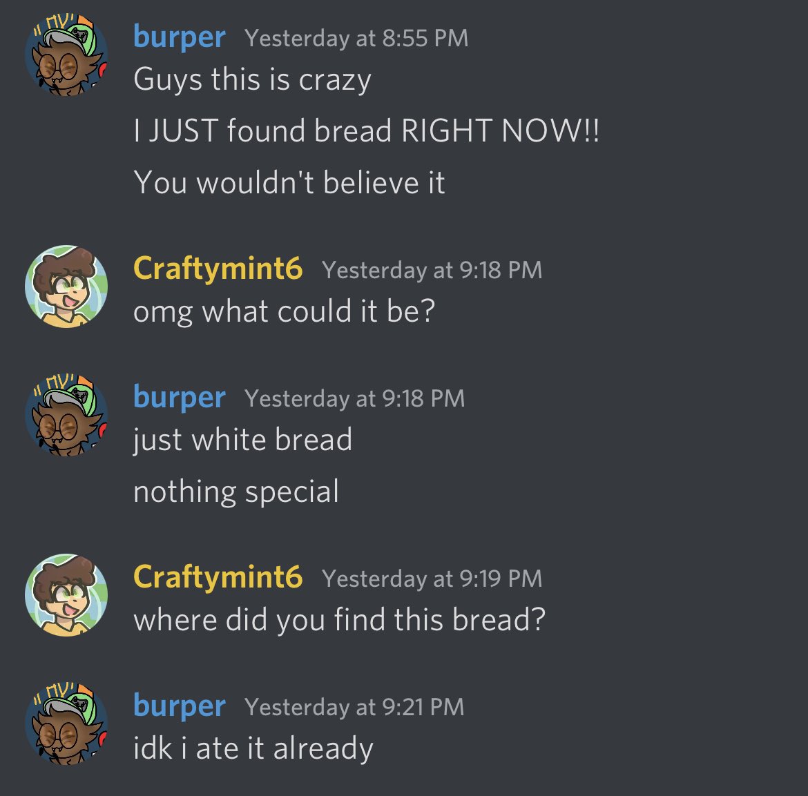 GSpiderFacts's tweet photo. #BreadPosting https://t.co/pHlblomeaS