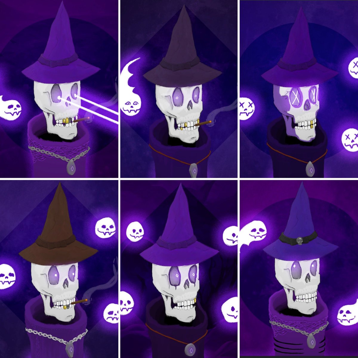 Skull Wizard Arcane University tweet media
