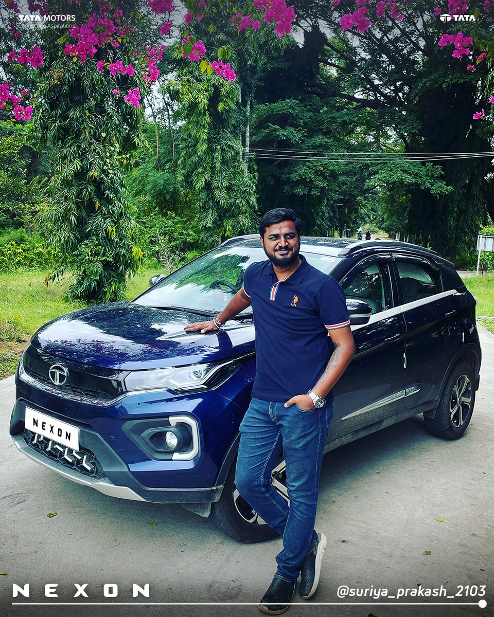 TataMotors_Cars's tweet photo. Style for miles on #NexLevel drives.
Ft. Suriya Prakash's Tata Nexon.
Share your Tata Nexon experiences and stand a chance to get featured on our official page.
#NexLevel #TataNexon #TataMotorsPassengerVehicles #NexonNumberOne #NexonFamily #SUV #WeekendDrives https://t.co/skWGZCPYpT