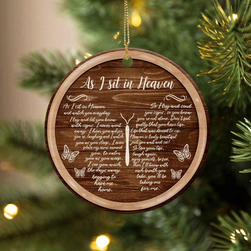 MemoryGiftStore's tweet photo. Ornaments for Loss of Loved One
