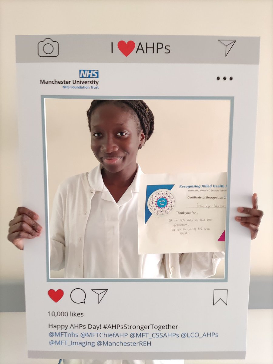 InruTrafford's tweet photo. Special recognition to our students Jack, Jade, Grace &amp; Lauren for all their hard work during placement. Great additions to the team 😁🎉🌟 #AHPsDay2022 #AHPsDay #ourfutureworkforce https://t.co/mOfUbQqwdJ