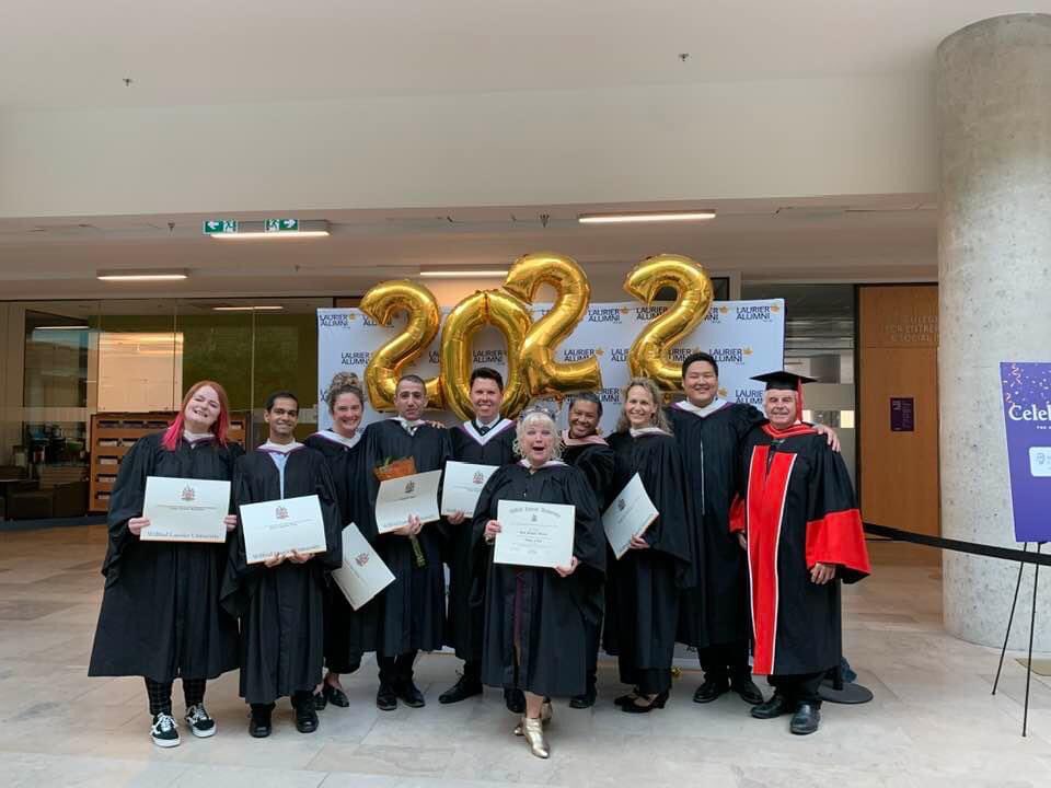joanminnery's tweet image. Our 2022 Graduating Class. Master of Arts, Community Music. Wilfrid Laurier University. @CMLaurier @LaurierMusic