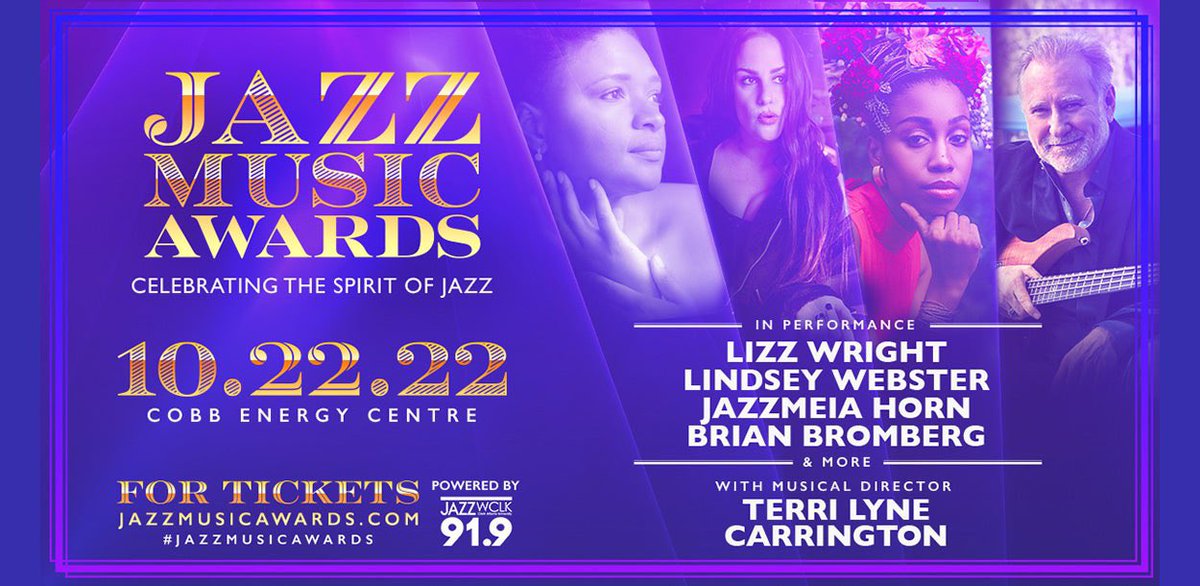 #ATL #Jazz #MusicAwards  @tlcarrington @DianneReeves1 @ddbprods @KennyTGarrett @ledisi 🔺@lizzwrightmusic @LWBMusic #JazzmeiaHorn and more! 👏🏽👏🏽👏🏽👏🏽 @cobbenergypac #JazzMusicAwards