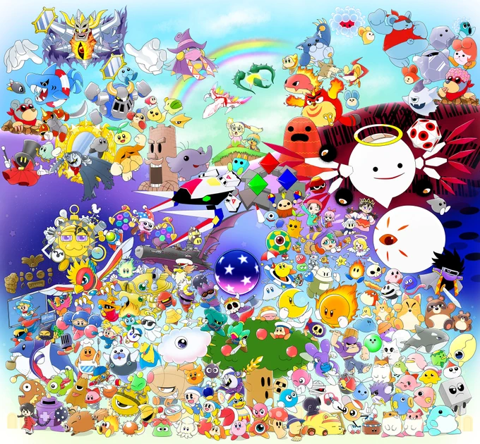 #星のカービィ30周年を365日祝いたいチャレンジ急に寝だす人 