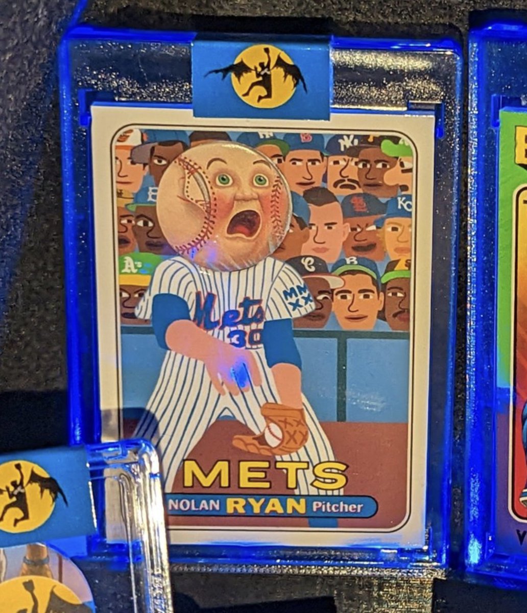 PardeeBetts's tweet photo. #Giveaeay #Topps Project2020 Keith Shore x #GPK Homer Runt #cardart with additional card and #pogs 🚀🌚 https://t.co/6LV2svE2x0