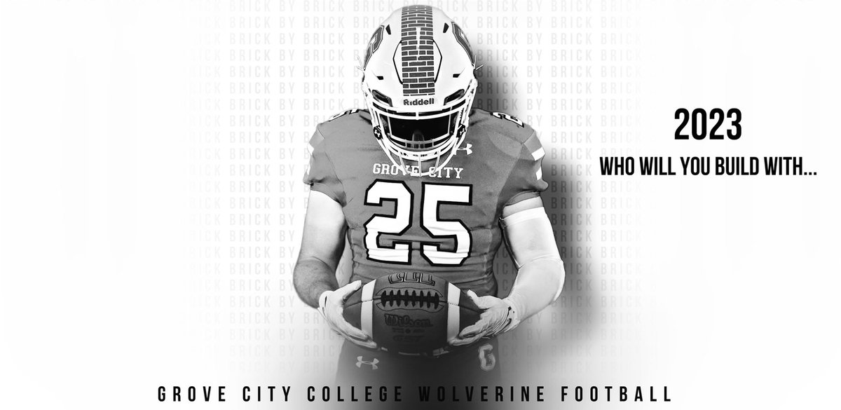 CoachBaney's tweet photo. The 2023 class is going to be another great one! I can’t wait to get y’all here next fall building. Things are starting to heat up in ‘The Den’
#Ready23uild #BrickByBrickGCC https://t.co/Hd0CRYye5k