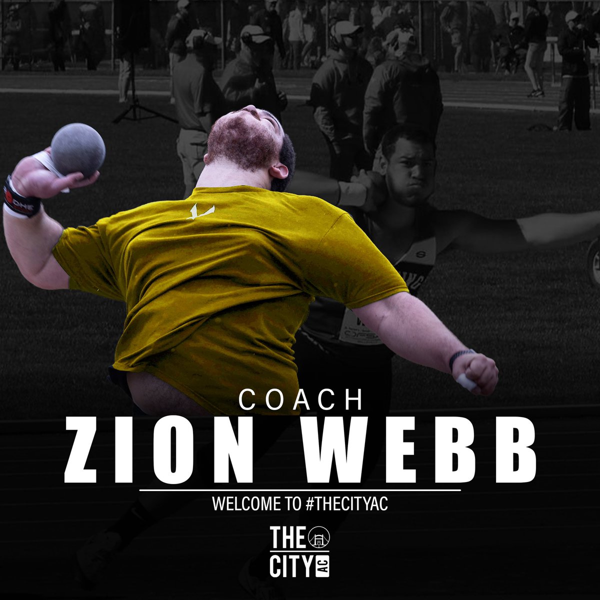 Welcome to #TheCityAC Coach @zionwebbsp #ThrowsCity Here We Go !!! @BorderCity_AC #Throw4TheBorder